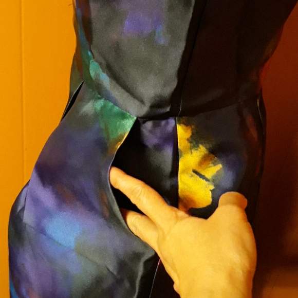 NWOT Anthropologie Hutch watercolor dress - Picture 6 of 8